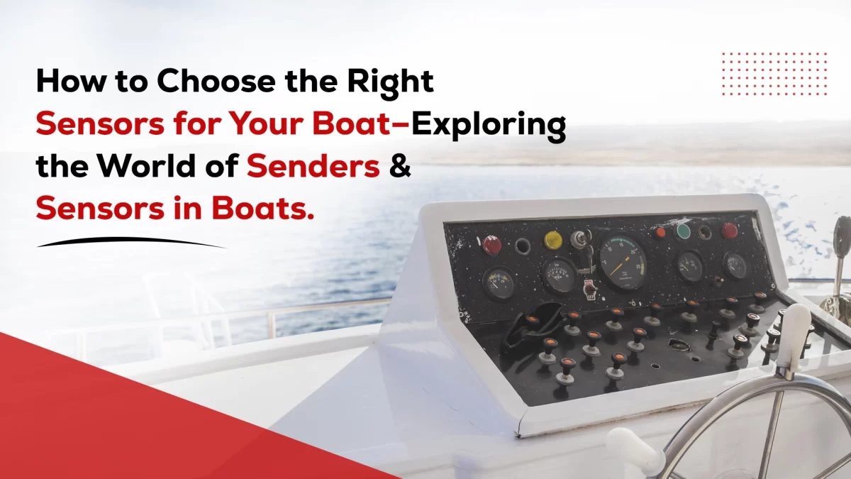 Boat Sensors for Your Boat