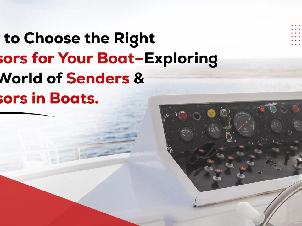Boat Sensors for Your Boat