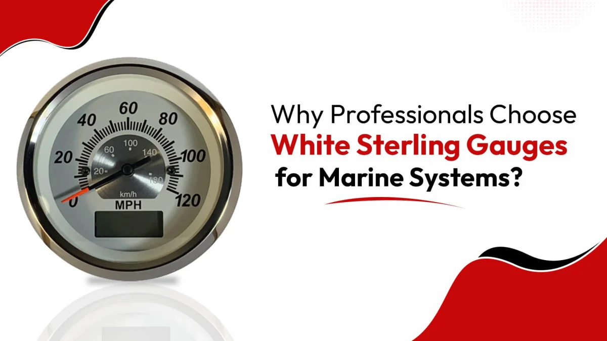White Sterling Gauges