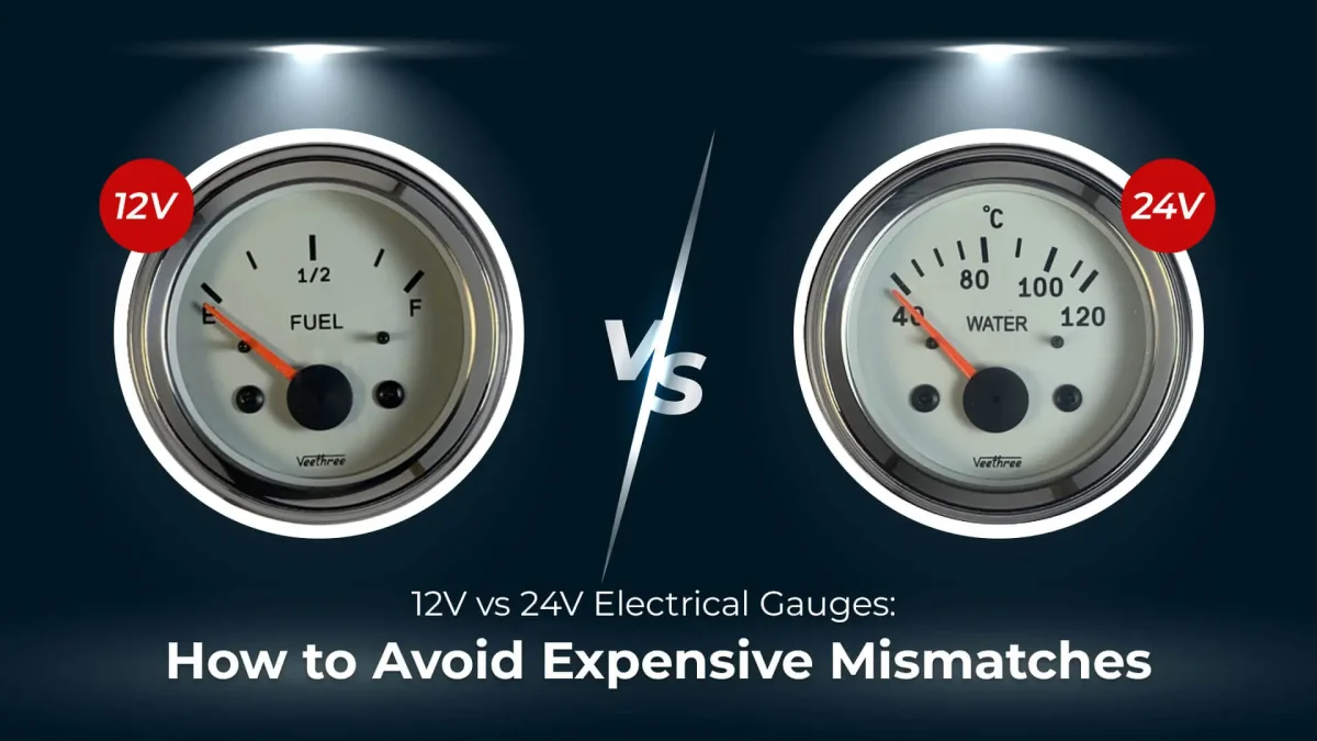12V vs 24V Electrical Gauges
