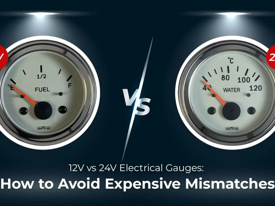12V vs 24V Electrical Gauges